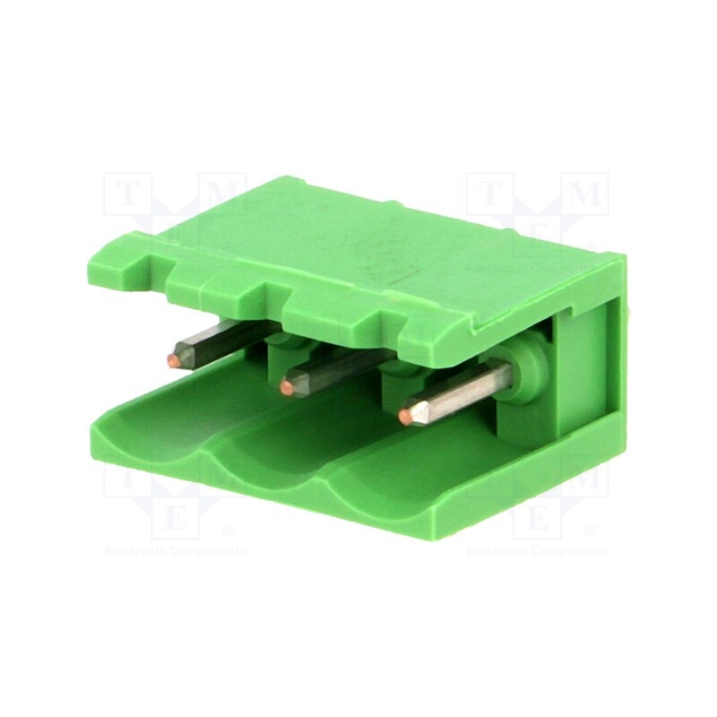 10 pcs : 282824-3 - Pluggable terminal block, Contacts ph: 5.08mm, ways: 3, straight