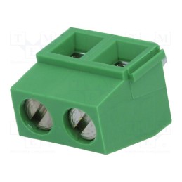 10 pcs : 282836-2 - PCB terminal block, angled 90°, 5mm, ways: 2, on PCBs, 0.03÷1.5mm2