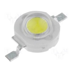 10 pcs : OSW4XME1E1E - Power LED, white cold, 140°, 350mA, P: 1W, 100lm, 3÷4V, Xeon Power