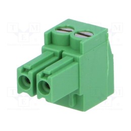 10 pcs : 284506-2 - Pluggable terminal block, Contacts ph: 3.5mm, ways: 2, straight