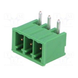 10 pcs : 284512-3 - Pluggable terminal block, Contacts ph: 3.5mm, ways: 3, angled 90°