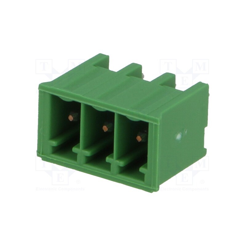 10 pcs : 284514-3 - Pluggable terminal block, Contacts ph: 3.5mm, ways: 3, straight
