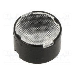 10 pcs : FA11206_TINA-M - LED lens, round, plexiglass PMMA, 24÷32°, Mounting: adhesive tape