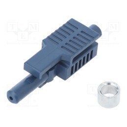 10 pcs : 29144099 - Connector: fiber optic, plug, HFBR-4513,simplex, for cable