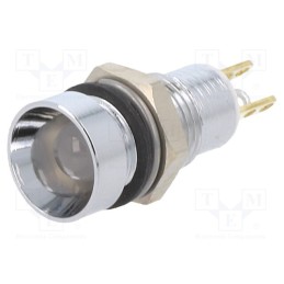 10 pcs : 19130054 - Indicator: LED, recessed, red/green/yellow, 2VDC,2.1VDC,2.2VDC