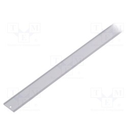 10 pcs : C6010001 - Profiles for LED modules, white, L: 1m, FIX16, aluminium, surface