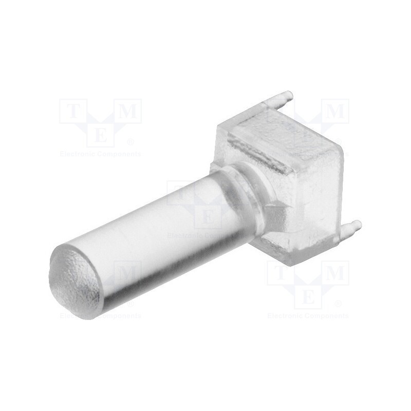 20 pcs : VLP-500-R - Fiber for LED, round, Ø3mm, Front: convex