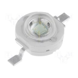 10 pcs : OSG5XME3E1E - Power LED, green, 140°, 700mA, 525nm, P: 3W, 130lm, 3.5÷4.5V