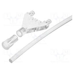 10 pcs : 1294.2 - Fiber for LED, round, Ø: 2mm