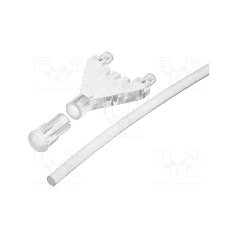 10 pcs : 1294.2 - Fiber for LED, round, Ø: 2mm