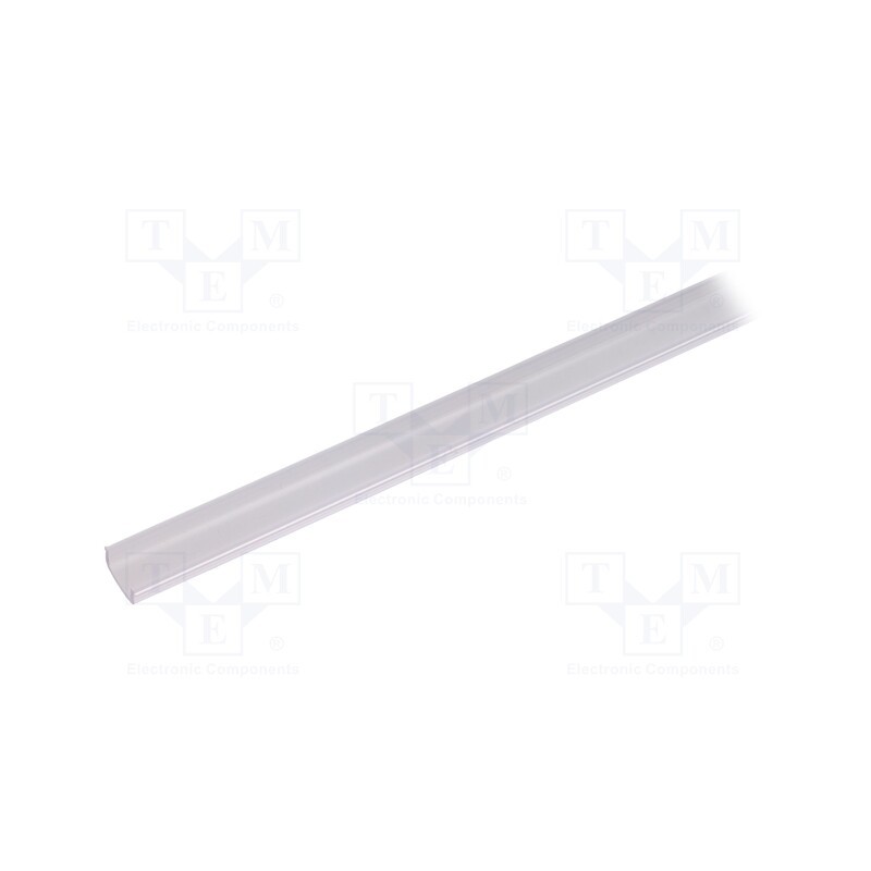 10 pcs : 86050000 - Cover for LED profiles, frosted, 1m, Kind of shutter: I, push-in