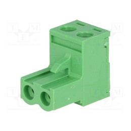 20 pcs : 2EDGK-5.0-02P-14 - Pluggable terminal block, 5mm, ways: 2, straight, plug, female
