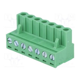 10 pcs : 2EDGK-5.0-07P-14 - Pluggable terminal block, 5mm, ways: 7, straight, plug, female