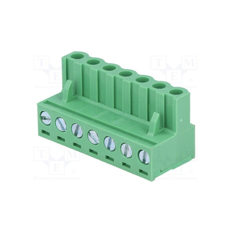 10 pcs : 2EDGK-5.0-07P-14 - Pluggable terminal block, 5mm, ways: 7, straight, plug, female