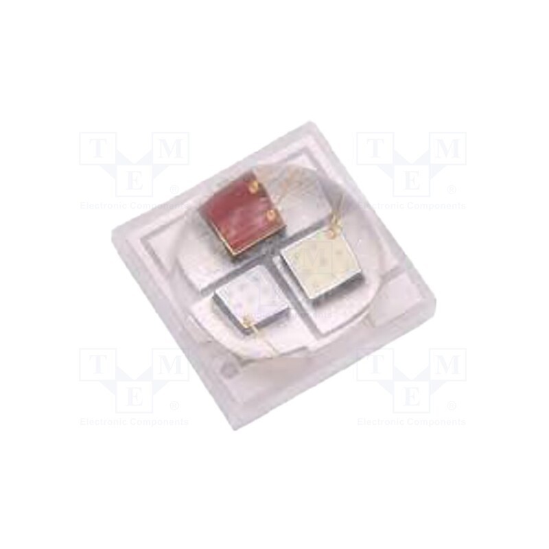 10 pcs : N0M53S12 - LED, RGB, 120°, 350mA, λd: 450÷465nm,515÷530nm,620÷635nm, 3535, SMD