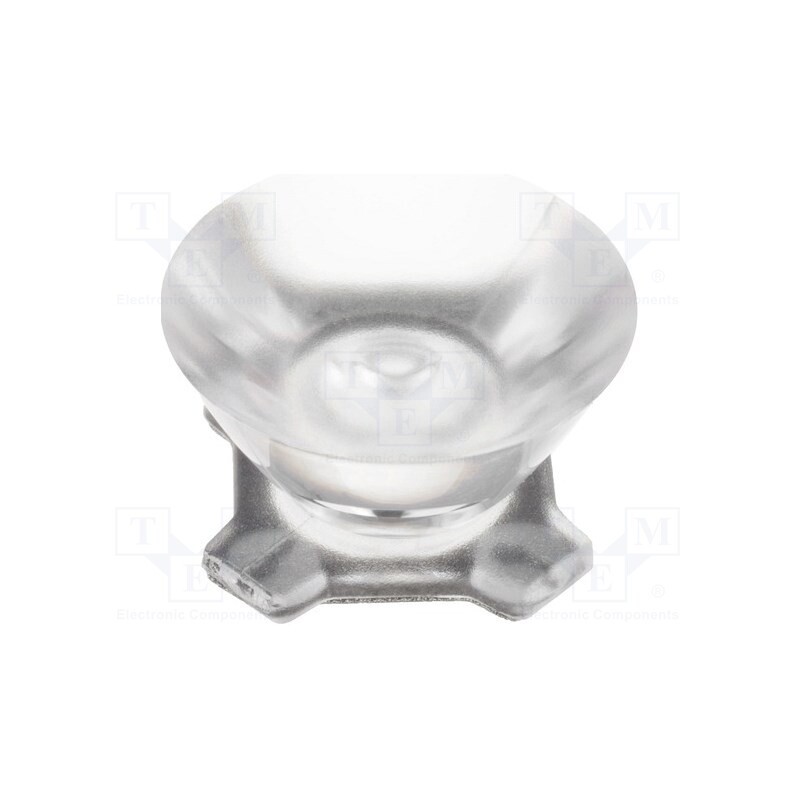 10 pcs : CA11264_HEIDI-D - LED lens, round, transparent, 7÷12°, Mounting: adhesive tape