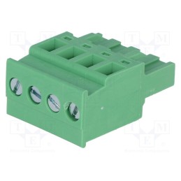 10 pcs : 2EDGKA-5.0-04P-14 - Pluggable terminal block, 5mm, ways: 4, angled, plug, female, green
