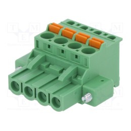 10 pcs : 2EDGKDAM-5.0-04P-14-00AH - Pluggable terminal block, 5mm, ways: 4, angled 90°, plug, female