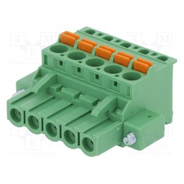 10 pcs : 2EDGKDAM-5.0-05P-14-00AH - Pluggable terminal block, 5mm, ways: 5, angled 90°, plug, female