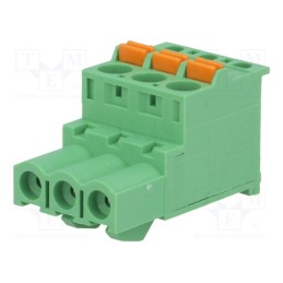 10 pcs : 2EDGKDB-5.0-03P-14-00AH - Pluggable terminal block, 5mm, ways: 3, angled 90°, plug, female