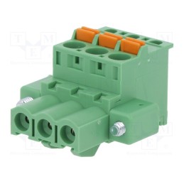 10 pcs : 2EDGKDBM-5.0-03P-14-00AH - Pluggable terminal block, 5mm, ways: 3, angled 90°, plug, female