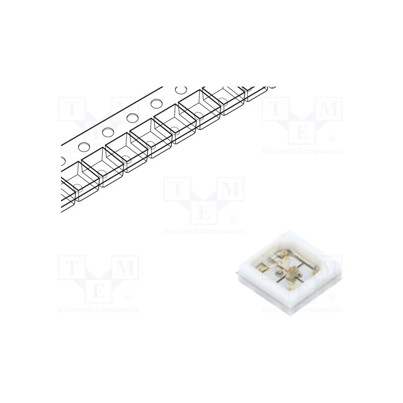 10 pcs : PBLB-1CQA-TCL - Power LED, UV-A,UV-C, 120°, 30mA, λd: 265÷280nm,400÷410nm