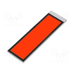 10 pcs : DE LP-508-R - Backlight, DE122,DE133, LED, Dim: 75x22.86x2.5mm, red, 285cd/m2