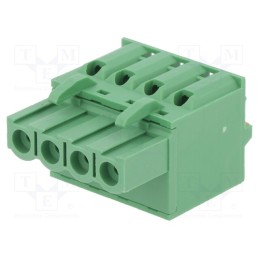 10 pcs : 2EDGKDF-5.0-04P-14-00AH - Pluggable terminal block, 5mm, ways: 4, straight, plug, female