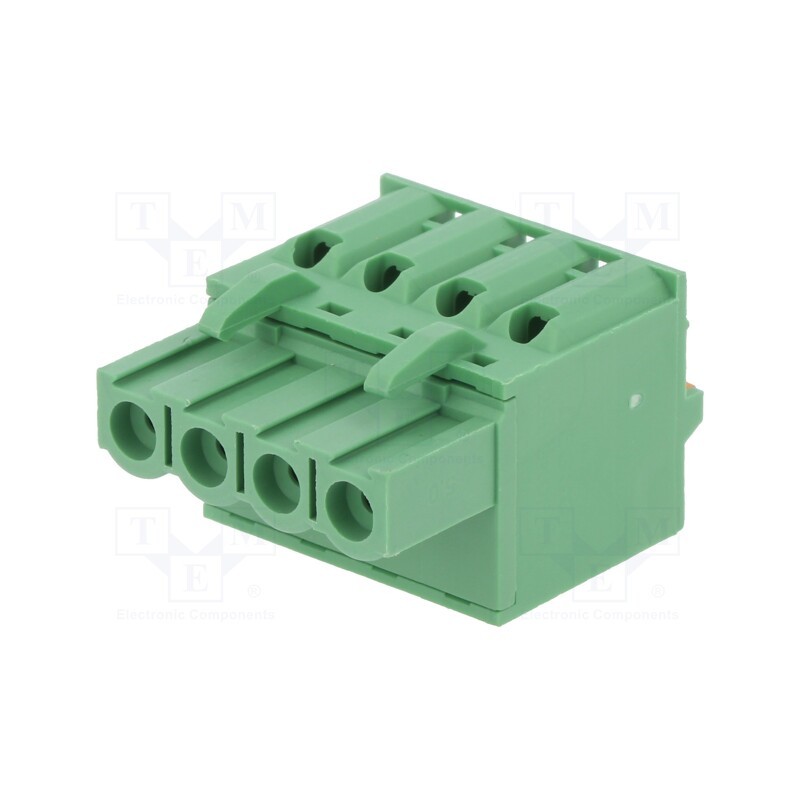 10 pcs : 2EDGKDF-5.0-04P-14-00AH - Pluggable terminal block, 5mm, ways: 4, straight, plug, female