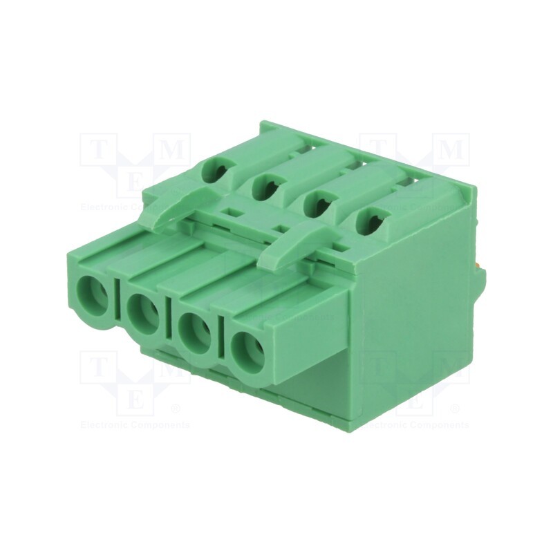 10 pcs : 2EDGKDF-5.08-04P-14-00AH - Pluggable terminal block, 5.08mm, ways: 4, straight, plug, female