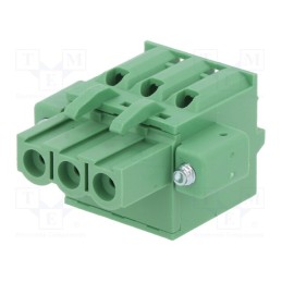 10 pcs : 2EDGKDFM-5.0-03P-14-00AH - Pluggable terminal block, 5mm, ways: 3, straight, plug, female