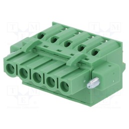 10 pcs : 2EDGKDFM-5.0-05P-14-00AH - Pluggable terminal block, 5mm, ways: 5, straight, plug, female