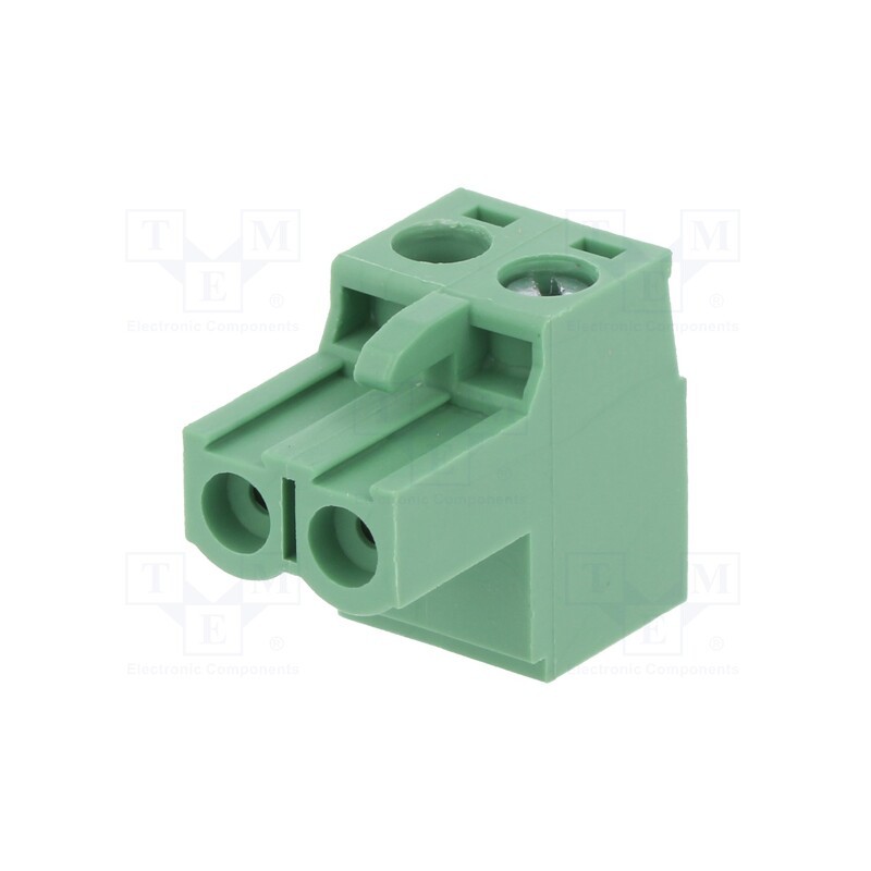 10 pcs : 2EDGKF-5.0-02P-14-00AH - Pluggable terminal block, 5mm, ways: 2, straight, plug, female