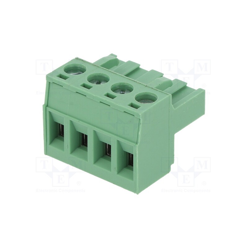 10 pcs : 2EDGKF-5.0-04P-14 - Pluggable terminal block, 5mm, ways: 4, straight, plug, female