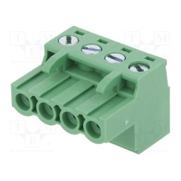 10 pcs : 2EDGKF-5.08-04P-14-1000AH - Pluggable terminal block, 5.08mm, ways: 4, straight, plug, female