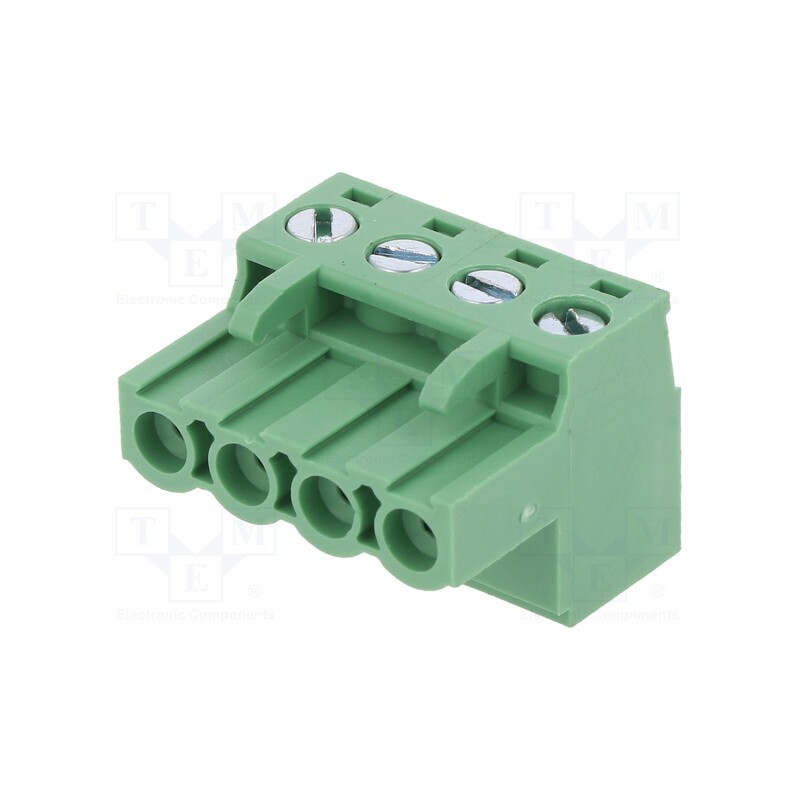 10 pcs : 2EDGKF-5.08-04P-14-1000AH - Pluggable terminal block, 5.08mm, ways: 4, straight, plug, female