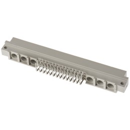 20 pcs - Harting 42 + 6 Way 2.54mm Pitch, Type M Class C2, 3 Row, Right Angle DIN 41612 Connector, Plug