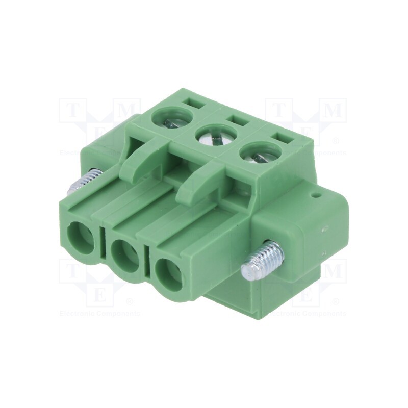 10 pcs : 2EDGKFM-5.0-03P-14-00AH - Pluggable terminal block, 5mm, ways: 3, straight, plug, female