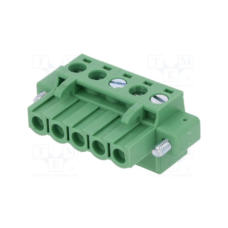 10 pcs : 2EDGKFM-5.0-05P-14-00AH - Pluggable terminal block, 5mm, ways: 5, straight, plug, female