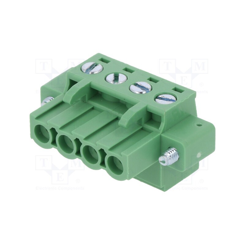 10 pcs : 2EDGKFM-5.08-04P-14-1000AH - Pluggable terminal block, 5.08mm, ways: 4, straight, plug, female