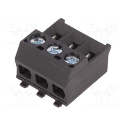 10 pcs : 2EDGKQ-5.0-03P-13-00AH - Pluggable terminal block, 5mm, ways: 3, angled 90°, plug, female