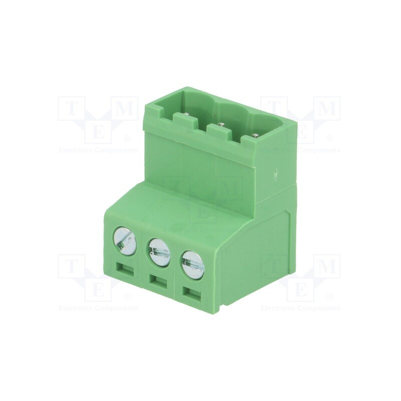 10 pcs : 2EDGKR-5.08-03P-14-00AH - Pluggable terminal block, 5.08mm, ways: 3, straight, plug, male