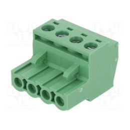10 pcs : 2EDGKT-5.0-04P-14-1000AH - Pluggable terminal block, 5mm, ways: 4, straight, plug, female