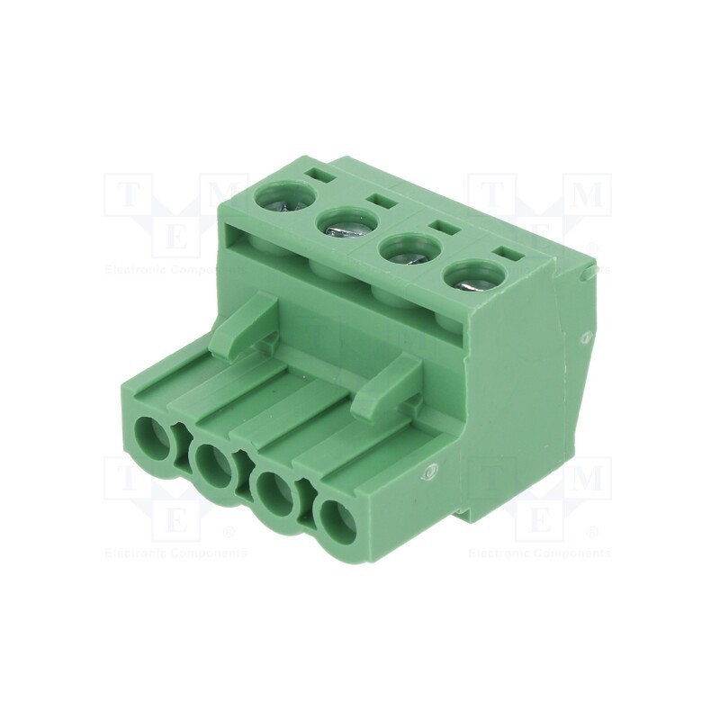 10 pcs : 2EDGKT-5.0-04P-14-1000AH - Pluggable terminal block, 5mm, ways: 4, straight, plug, female