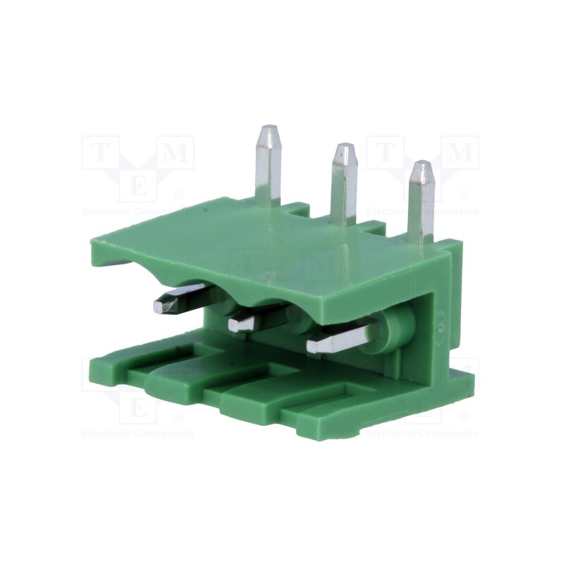 20 pcs : 2EDGR-5.0-03P-14 - Pluggable terminal block, 5mm, ways: 3, angled 90°, socket, male