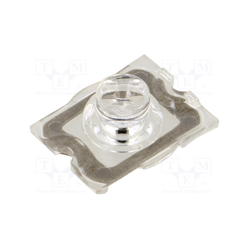 10 pcs : CA11248_STRADA-S - LED lens, rectangular, plexiglass PMMA, H: 6.9mm