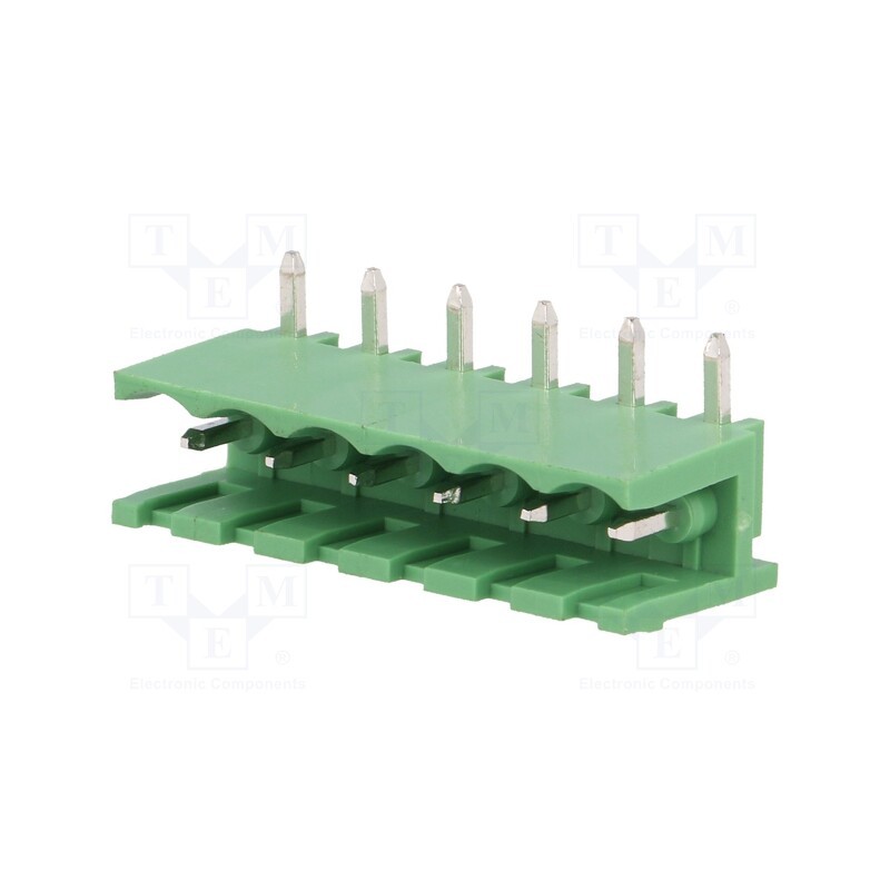 10 pcs : 2EDGR-5.0-06P-14-00AH - Pluggable terminal block, 5mm, ways: 6, angled 90°, socket, male