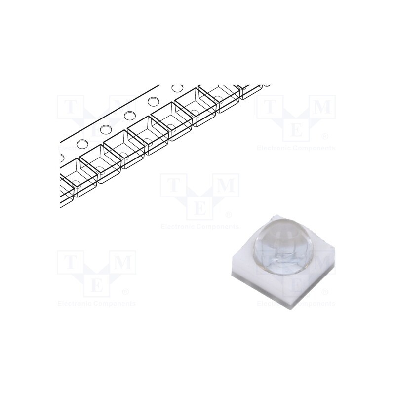 10 pcs : PB2D-1JLA-TC - Power LED, UV, 120°, 265÷285nm