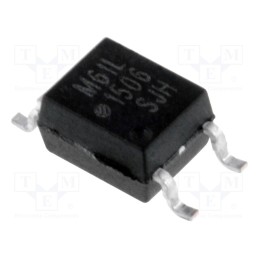 10 pcs : ACPL-M61L-000E - Optocoupler, SMD, Ch: 1, OUT: CMOS, 3.75kV, 10Mbps, SO5, 35kV/μs