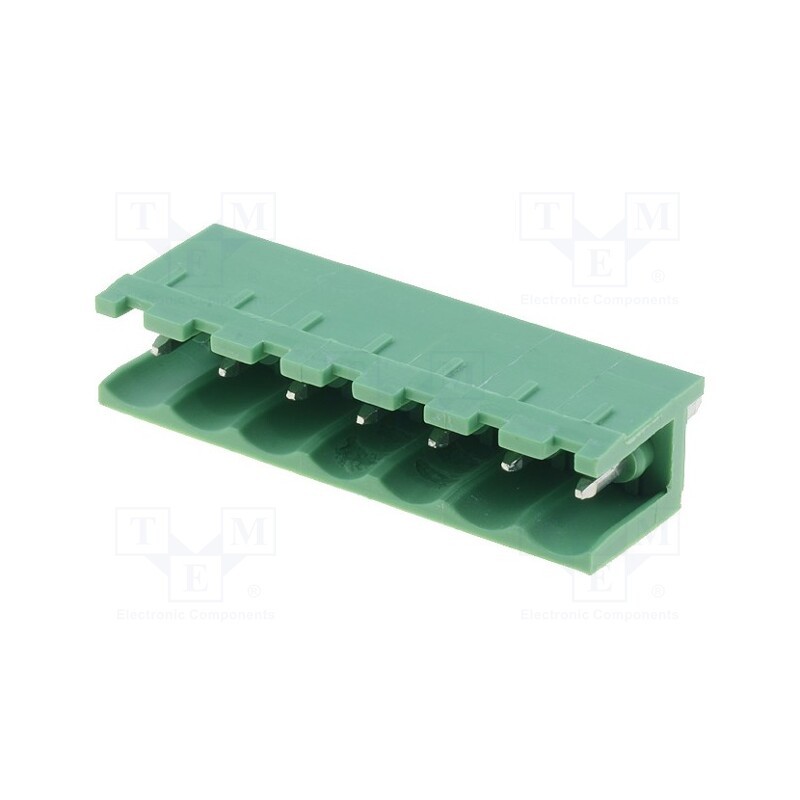 10 pcs : 2EDGV-5.0-07P-14 - Pluggable terminal block, 5mm, ways: 7, straight, socket, male